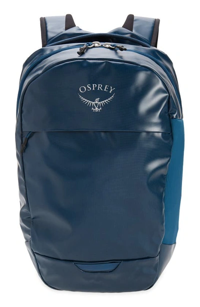 Osprey Transporter Panel Loader Backpack In Venturi Blue