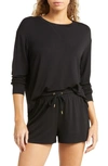 Honeydew Intimates Good Times Short Pajamas In Black
