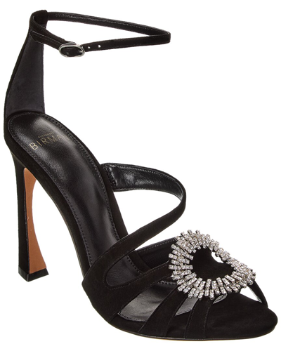 Alexandre Birman Alicia Suede Sandal In Black