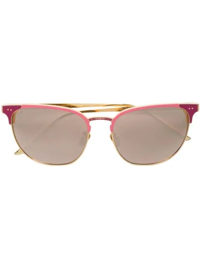 Leisure Society Montecarlo Sunglasses In Pink & Purple