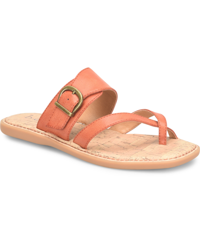 B.o.c. Women's Kelsee Comfort Flat Sandal In Orange