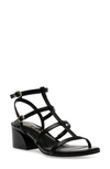 Anne Klein Women's Rayne-s Block Heel Sandal In Black