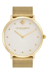 Olivia Burton Women's Celestial Ultra Slim Gold-tone Steel Watch 40mm