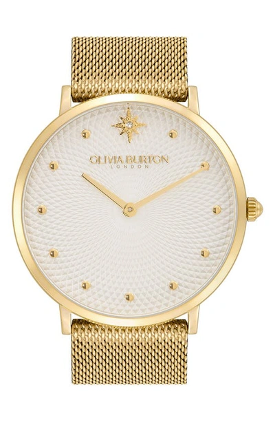Olivia Burton Women's Celestial Ultra Slim Gold-tone Steel Watch 40mm