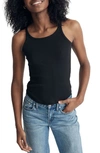 Madewell Brightside '90s Tank True Black