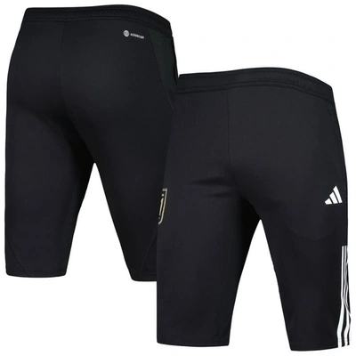 Adidas Originals Adidas Black Lafc 2023 On-field Training Aeroready Half Pants