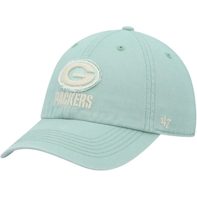 47 ' Mint Green Bay Packers Chasm Clean Up Adjustable Hat