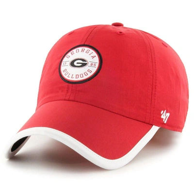 47 '  Red Georgia Bulldogs Microburst Clean Up Adjustable Hat