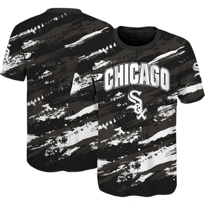 Outerstuff Kids' Youth Black Chicago White Sox Stealing Home T-shirt
