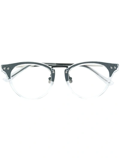 Bottega Veneta Eyewear Cat Eye Glasses - Black