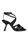 Vic Matie Sandals In Black
