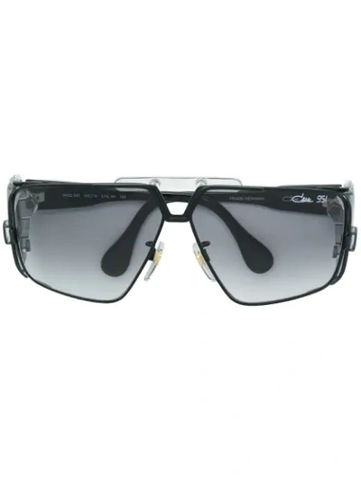 Cazal Geometric Shaped Glasses In Black