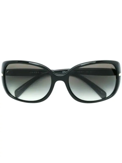 Prada Oversized Sunglasses In Black