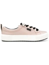 Karl Lagerfeld Pearl Detail Low-top Sneakers