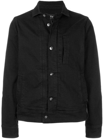 Andrea Ya'aqov Giubbino Denim Jacket - Black