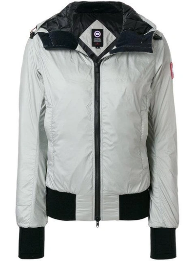 Canada Goose Puffer Jacket In Grey