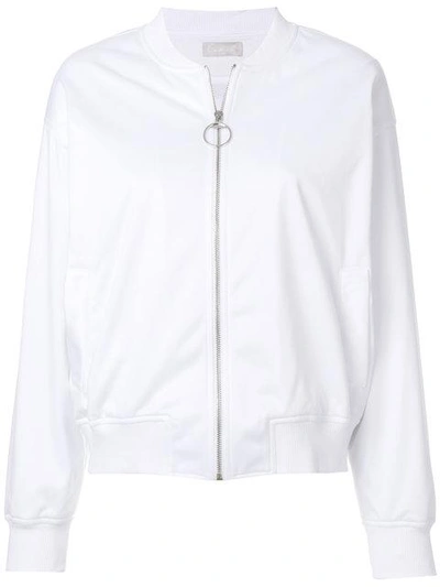 Constance C The Hero Bomber Jacket - White