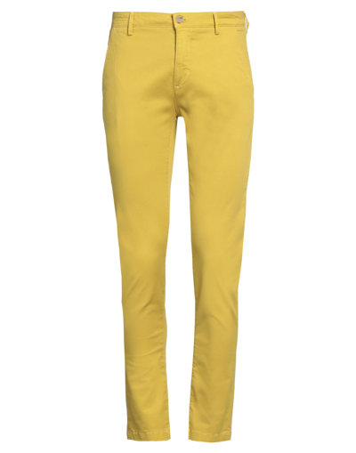 Yan Simmon Pants In Yellow