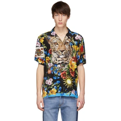 Dolce & Gabbana Multicolor Print Shirt