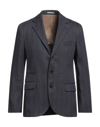 Brunello Cucinelli Suit Jackets In Blue