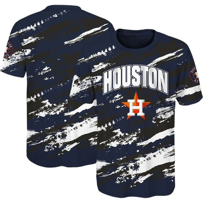Outerstuff Kids' Youth Navy Houston Astros Stealing Home T-shirt