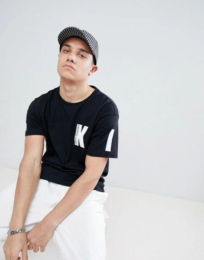 Christopher Shannon Kidda By  K T-shirt In Black - Black