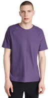 Rhone Element Organic Cotton Blend T-shirt In Blackberry Heather