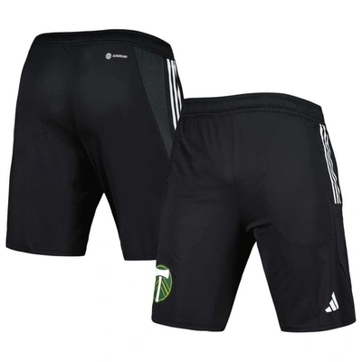 Adidas Originals Adidas Black Portland Timbers 2023 On-field Aeroready Training Shorts