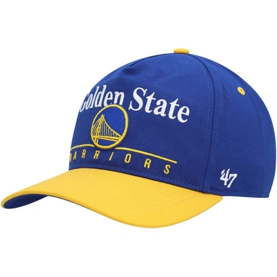47 ' Royal/gold Golden State Warriors Super Hitch Adjustable Hat