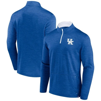 Fanatics Branded Royal Kentucky Wildcats Classic Homefield Quarter-zip Top