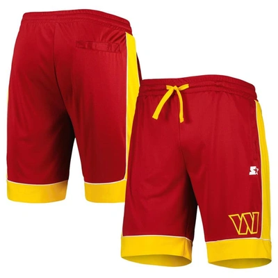 Starter Burgundy Washington Commanders Fan Favorite Shorts