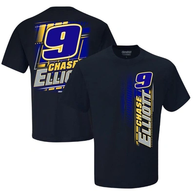 Hendrick Motorsports Team Collection Men's  Navy Chase Elliott Name And Number T-shirt