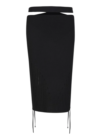 Andreädamo Midi Skirt In Black