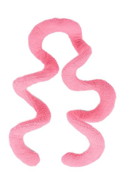 Balenciaga Faux-fur Scarf In Pink