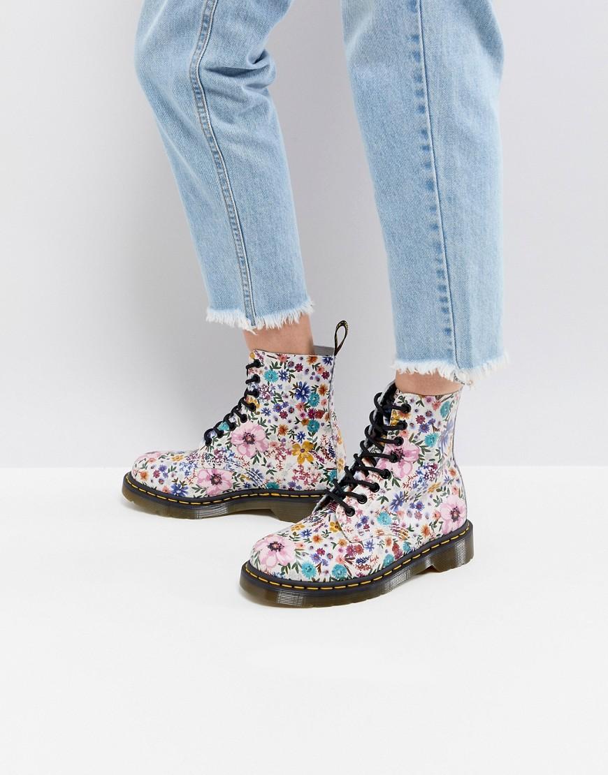 dr martens floral boots sale