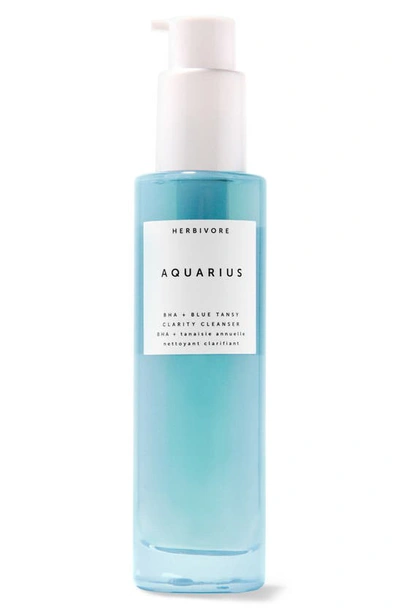 Herbivore Botanicals Aquarius Bha + Blue Tansy Clarifying Cleanser In Beauty: Na