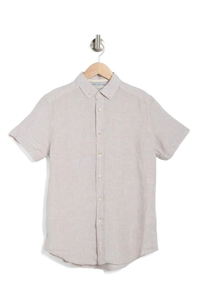 Report Collection Short Sleeve Linen Shirt