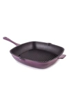 Berghoff Neo 2-piece Cast Iron Grill Set In Purple