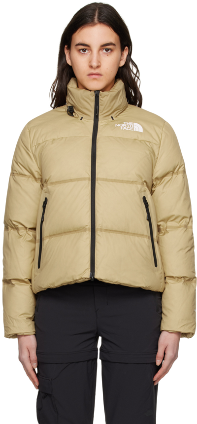The North Face Beige Rmst Nuptse Down Jacket In Khaki