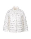 Armani Jeans Down Jackets In White