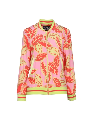 Boutique Moschino Bomber In Pink