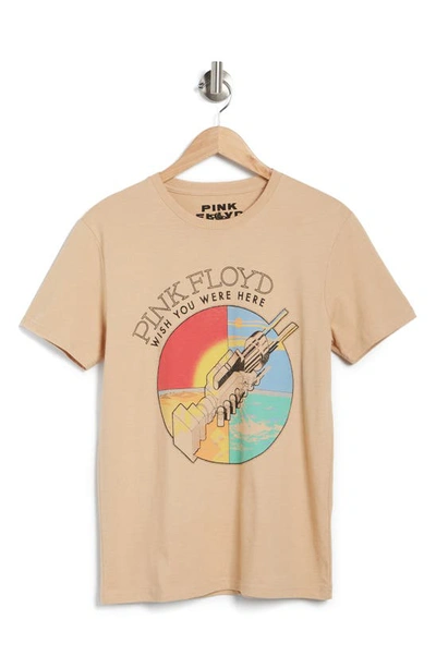 Lucky Brand Pink Floyd Graphic T-shirt In Ginger Root