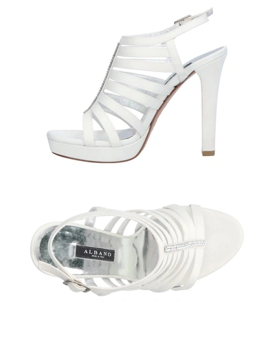 Albano Sandals In White