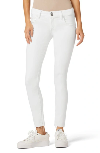 Hudson Women's Collin Ankle-crop Skinny Jeans In White