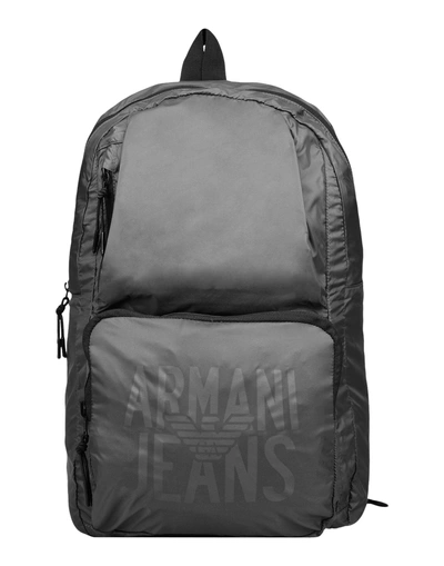 Armani Jeans 背包和腰包 In Steel Grey