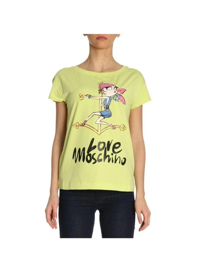 Love Moschino T-shirt T-shirt Women Moschino Love In Green