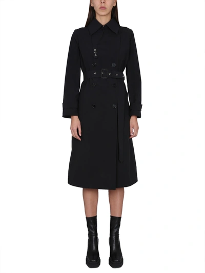 Mackintosh Muirkirk Trenchcoat In Black