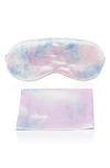 Blissy Silk Sleep Mask In Tie Dye