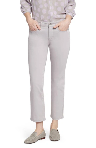Nydj Marilyn Straight Leg Ankle Jeans In Pearl Gray