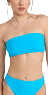 Good American Better Band Bikini Top In Atomicblue001